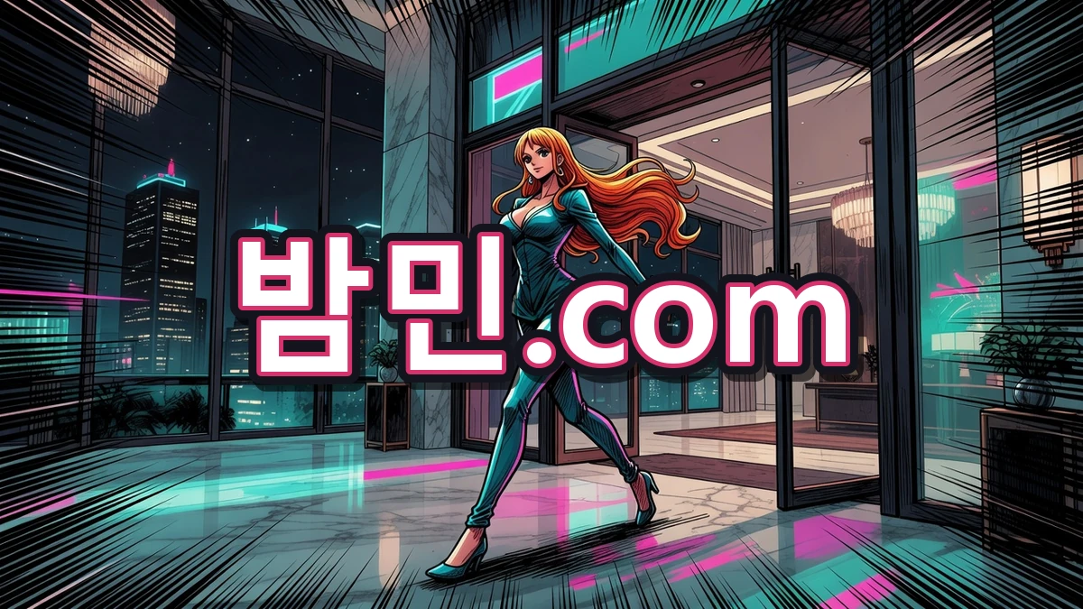 강남 오피 건물 들어가는 밤민.com 나미